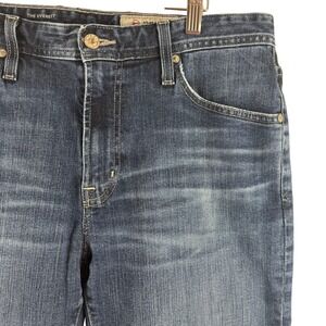 AG Adriano Goldschmied The Everett Jeans Mens 34R Blue Slim Straight Dark Wash